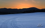 Stowe Vermont – February Sunset